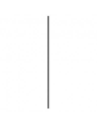 Pannelli da Tetto 36 pz in Acciaio Zincato Grigio 60x45 cm