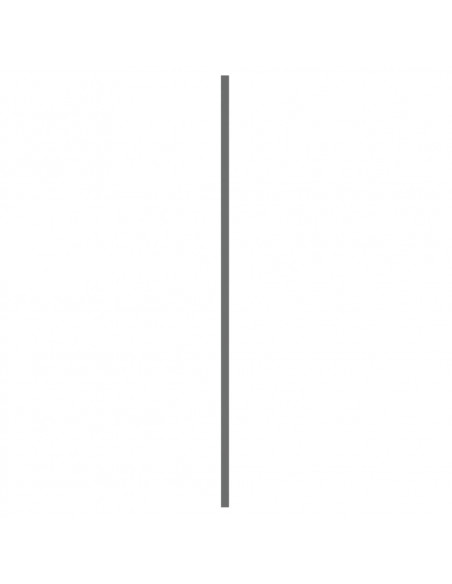 Pannelli da Tetto 36 pz in Acciaio Zincato Grigio 60x45 cm