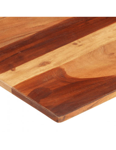 Piano Tavolo in Legno Massello di Acacia 15-16 mm 60x60 cm