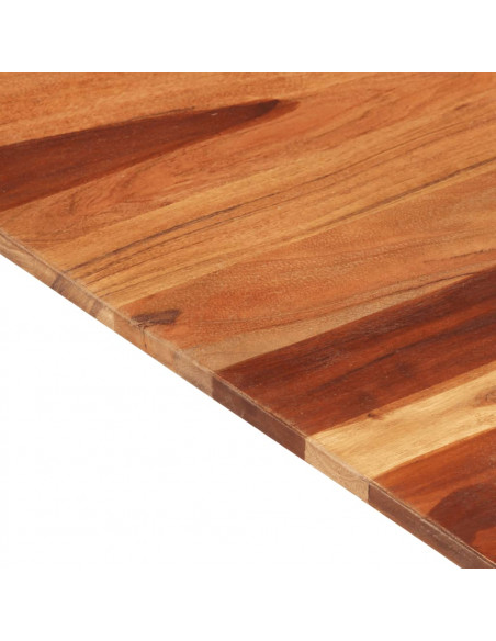 Piano Tavolo in Legno Massello di Acacia 15-16 mm 60x60 cm