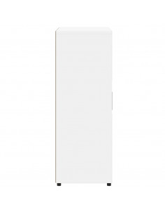 Credenze 2 pz Bianche 60x31x84 cm in Legno Multistrato 2