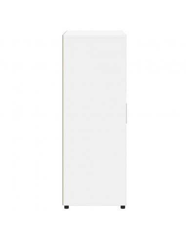 Credenze 2 pz Bianche 60x31x84 cm in Legno Multistrato