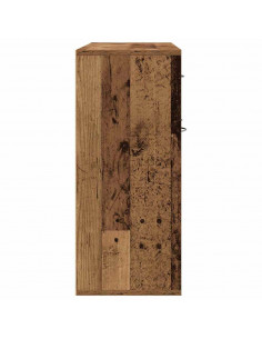 Credenza Legno Antico 88x30x70 cm in Legno Multistrato