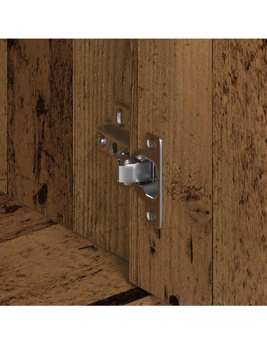 Credenza Legno Antico 88x30x70 cm in Legno Multistrato