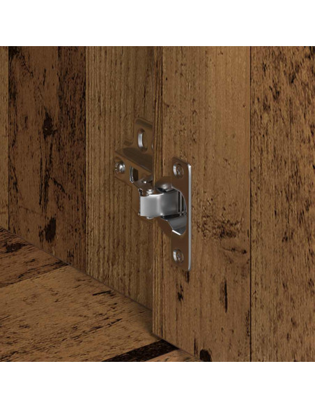 Credenza Legno Antico 88x30x70 cm in Legno Multistrato