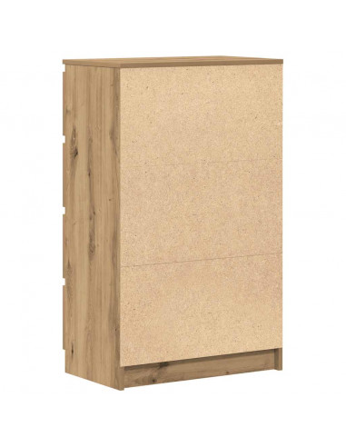 Credenza Rovere Artigianale 60x35x98,5 cm in Legno Multistrato