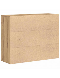 Credenza Rovere Artigianale 88x30x70 cm in Legno Multistrato 2