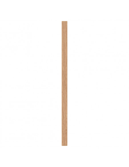 Lavagna Bianca Magnetica con Cornice in Legno di Pino 40x30 cm