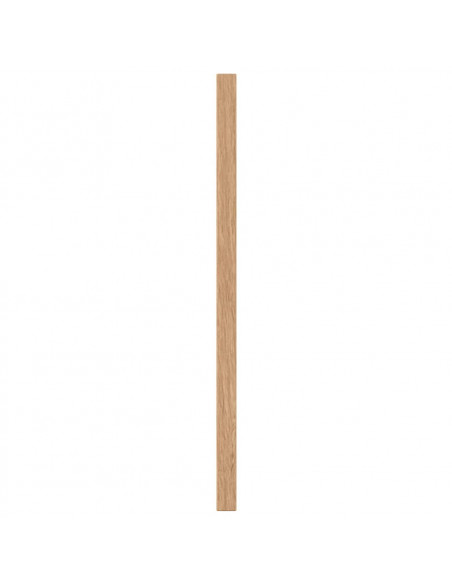 Lavagna Bianca Magnetica con Cornice in Legno di Pino 60x30 cm
