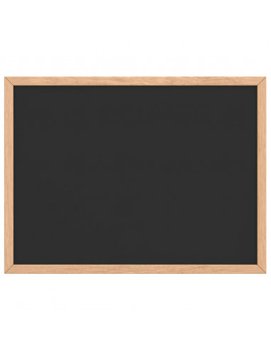 Lavagna con Cornice in Legno Massello di Pino Nero 40x30 cm