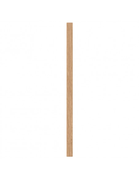 Lavagna con Cornice in Legno Massello di Pino Nero 60x30 cm