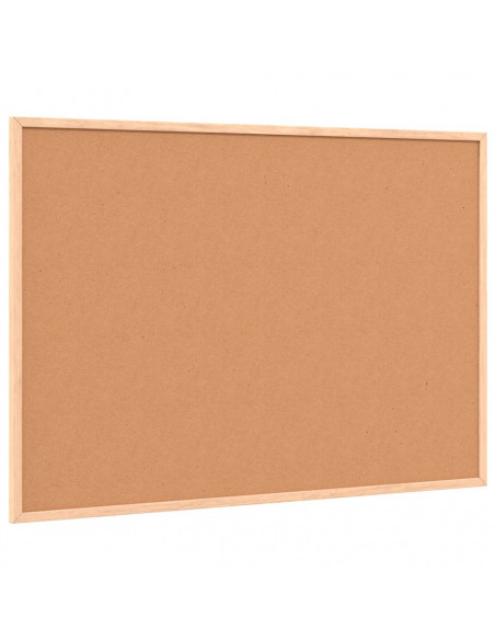 Lavagna con Cornice in Legno Massello di Pino Nero 80x55 cm