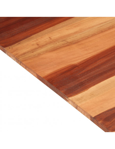 Piano Tavolo in Legno Massello di Acacia 15-16 mm 60x140 cm