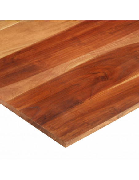 Piano Tavolo in Legno Massello di Acacia 15-16 mm 60x80 cm