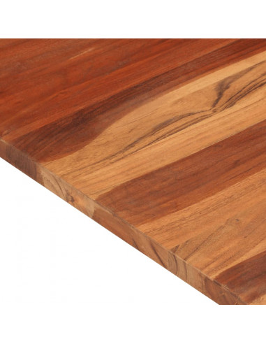 Piano Tavolo in Legno Massello di Acacia 25-27 mm 60x70 cm