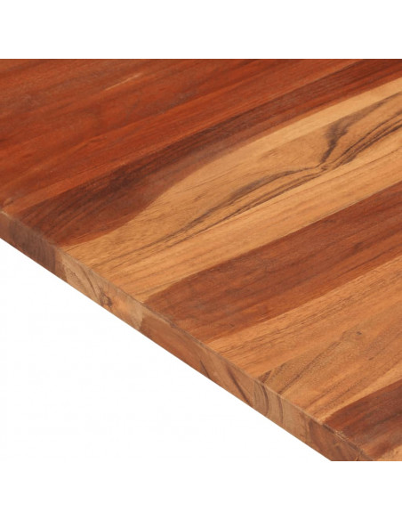 Piano Tavolo in Legno Massello di Acacia 25-27 mm 60x70 cm