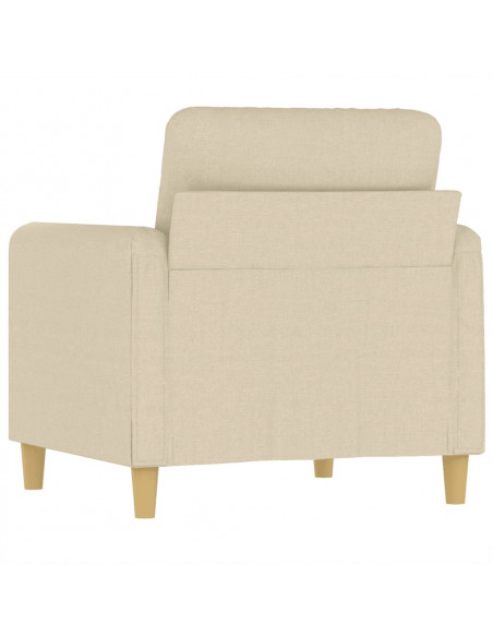 Poltrona Crema 60 cm in Tessuto