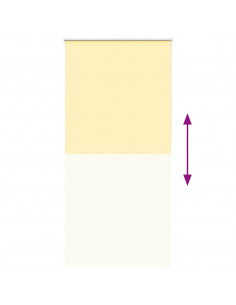 Tenda a Rullo Oscurante 105x210 cm Larghezza Tessuto 100,7 cm