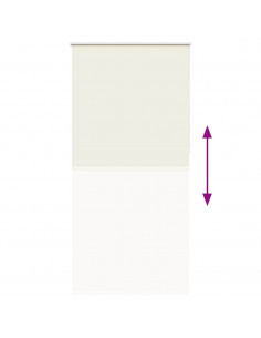 Tenda a Rullo Oscurante 110x210 cm Larghezza Tessuto 105,7 cm