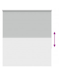 Tenda a Rullo Oscurante 120x175 cm Larghezza Tessuto 116,6 cm