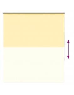 Tenda a Rullo Oscurante 125x175 cm Larghezza Tessuto 121,6 cm