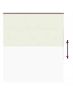 Tenda a Rullo Oscurante 135x175 cm Larghezza Tessuto 131,6 cm