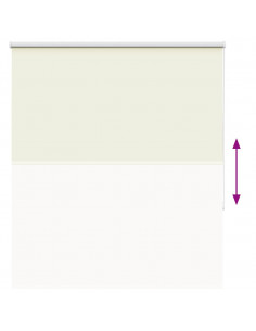 Tenda a Rullo Oscurante 140x175 cm Larghezza Tessuto 136,6 cm