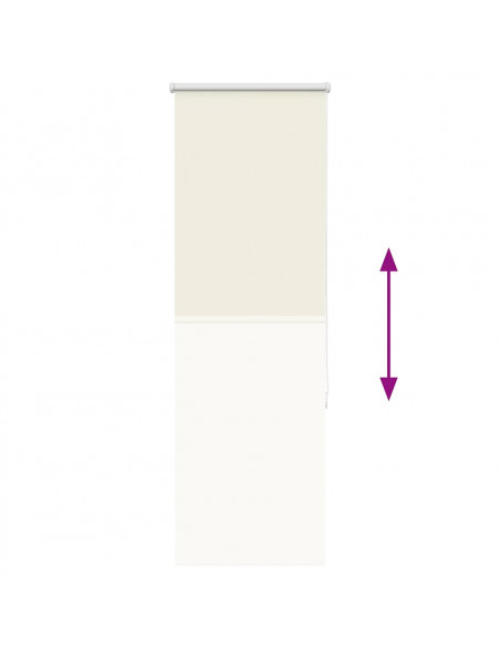 Tenda a Rullo Oscurante 45x175 cm Larghezza Tessuto 40,7 cm