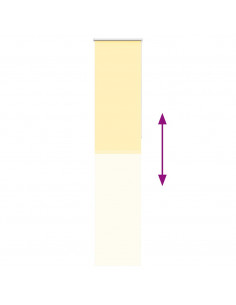 Tenda a Rullo Oscurante 45x210 cm Larghezza Tessuto 40,7 cm