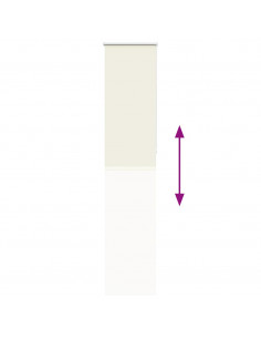 Tenda a Rullo Oscurante 50x210 cm Larghezza Tessuto 45,7 cm
