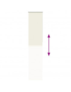 Tenda a Rullo Oscurante 50x230 cm Larghezza Tessuto 45,7 cm