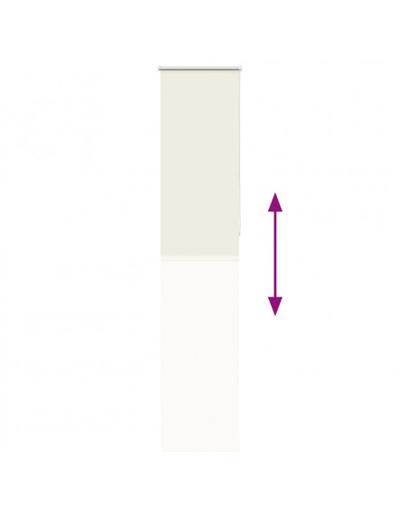 Tenda a Rullo Oscurante 50x230 cm Larghezza Tessuto 45,7 cm