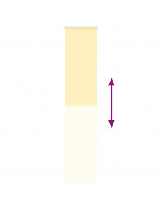 Tenda a Rullo Oscurante 55x210 cm Larghezza Tessuto 50,7 cm