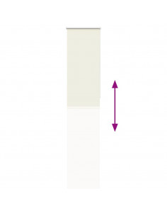 Tenda a Rullo Oscurante 55x210 cm Larghezza Tessuto 50,7 cm