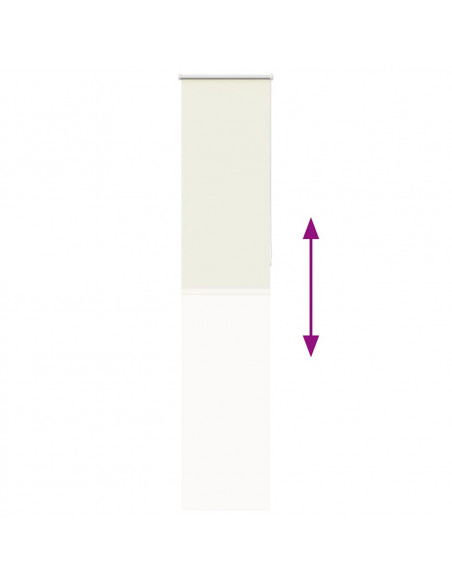 Tenda a Rullo Oscurante 55x210 cm Larghezza Tessuto 50,7 cm