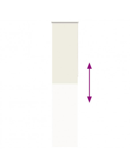 Tenda a Rullo Oscurante 55x230 cm Larghezza Tessuto 50,7 cm