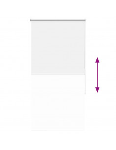 Tenda a Rullo Oscurante 70x130 cm Larghezza Tessuto 65,7 cm