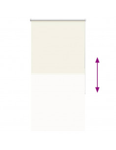 Tenda a Rullo Oscurante 75x175 cm Larghezza Tessuto 70,7 cm