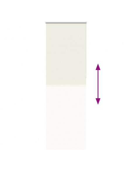 Tenda a Rullo Oscurante 75x210 cm Larghezza Tessuto 70,7 cm