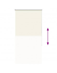 Tenda a Rullo Oscurante 80x150 cm Larghezza Tessuto 75,7 cm