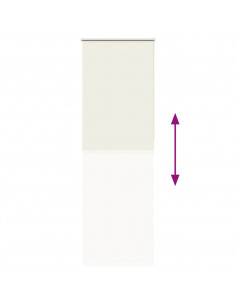 Tenda a Rullo Oscurante 80x210 cm Larghezza Tessuto 75,7 cm