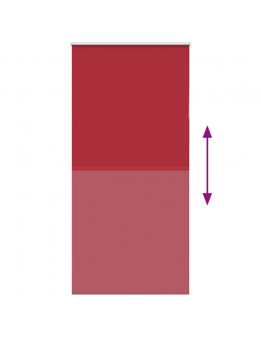 Tenda a Rullo Oscurante 95x210 cm Larghezza Tessuto 90,7 cm