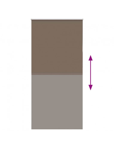 Tenda a Rullo Oscurante 95x210 cm Larghezza Tessuto 90,7 cm