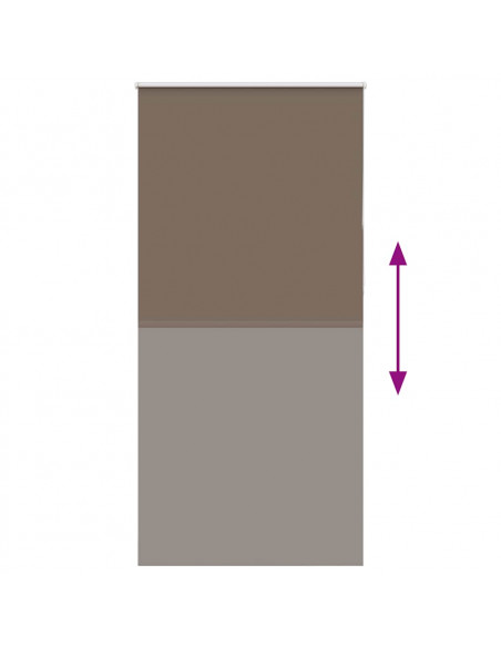 Tenda a Rullo Oscurante 95x210 cm Larghezza Tessuto 90,7 cm