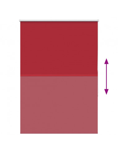 Tenda a Rullo Oscurante 95x175 cm Larghezza Tessuto 90,7 cm