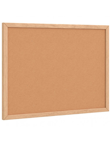 Tavola in Sughero con Cornice Legno Massello di Pino 40x30 cm