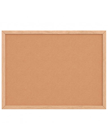 Tavola in Sughero con Cornice Legno Massello di Pino 40x30 cm