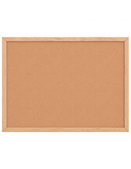 Tavola in Sughero con Cornice Legno Massello di Pino 40x30 cm