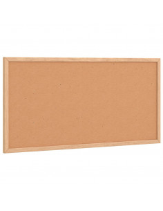 Tavola in Sughero con Cornice Legno Massello di Pino 60x30 cm 2