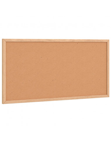 Tavola in Sughero con Cornice Legno Massello di Pino 60x30 cm